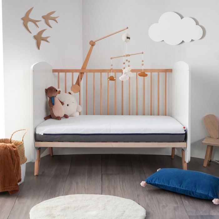 DODO - Matelas bébé 3D Dream - Ultra respirant et ventilé - 60 x 120 cm
