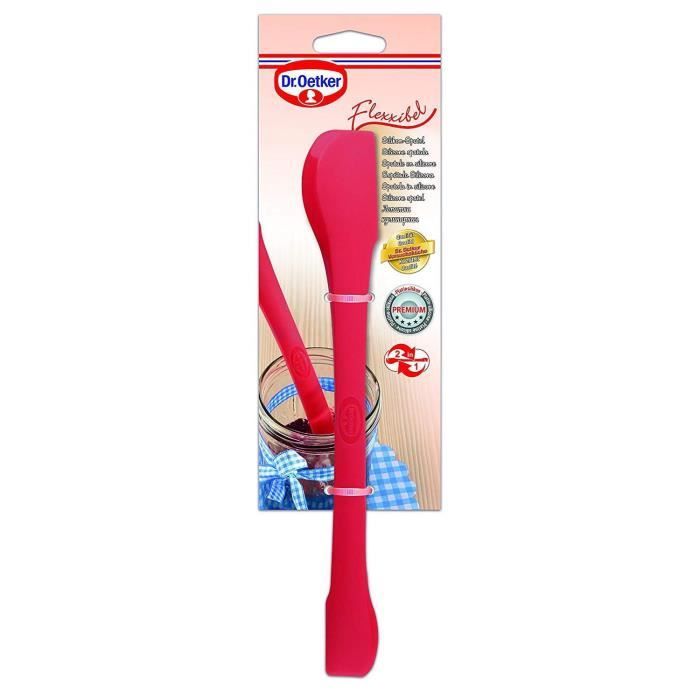 dr. oetker   spatule silicone flexxibel 27 cm rouge, plastique, 27 x 4 x 2 cm - 1925