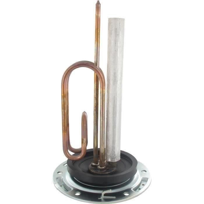 Résistance blindée avec platine anode et joint type KREB, monophasé, puissance 2200W