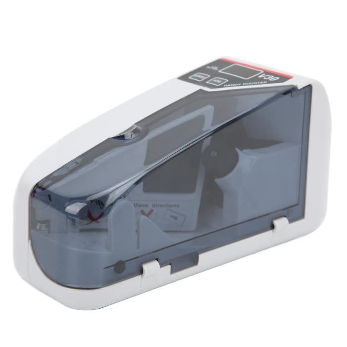 Compteur De Billets Detectalia V500 - 5 Devises (EUR/GBP/USD/CAD/MXN) - 900 Billets/min - Détection Faux Billets