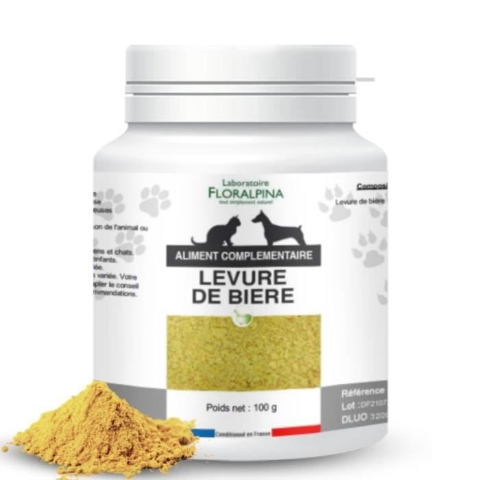 Meilleurs prix pour L'organisme d'un animal a besoin de nombreuses vitamines au quotidien. La levure de bière apporte de la vitamine D, des vitamines du