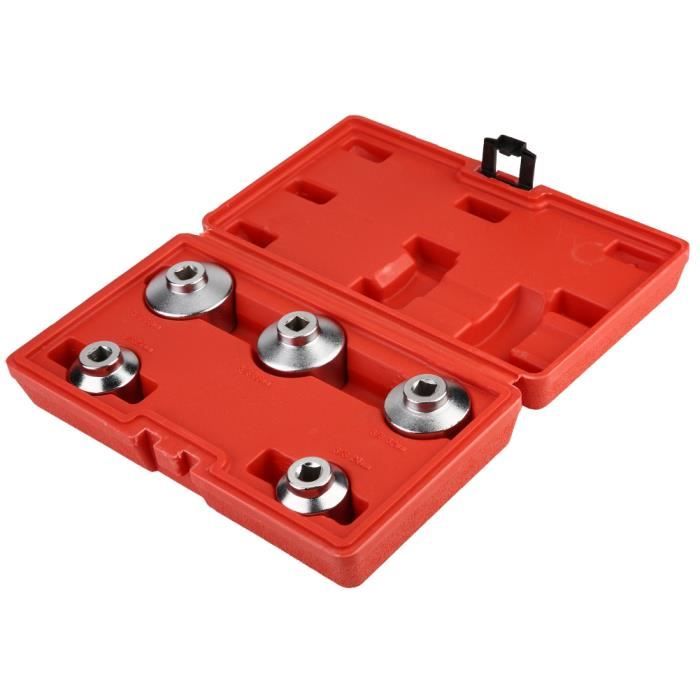 Douille Pour Filtre à Huile 32 Mm - Acier, Profil Bas - Compatible VW, Audi, GM, Ecotec, TDI - Outil De Démontage Facile - 10
