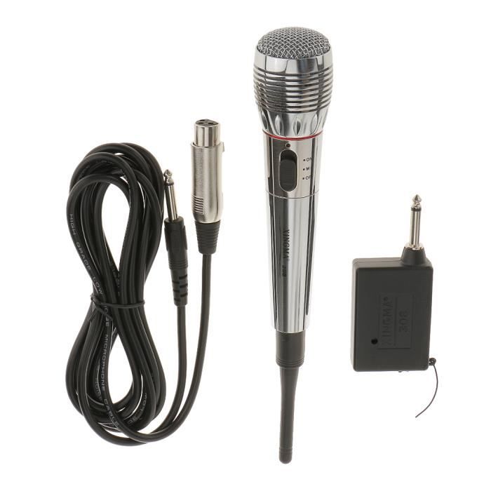 MICRO POUR INSTRUMENT 1 x microphone 1 x trépied pliant 1 x éponge  anti-spray Boîte d'emballage 1X - Cdiscount Instruments de musique