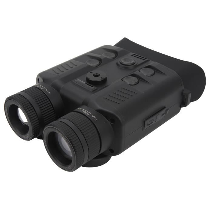 Jumelles infrarouges numériques avec vision claire dans l'obscurité Lunettes de vision nocturne infrarouge 850nm pour la surveillance des taches de chasse