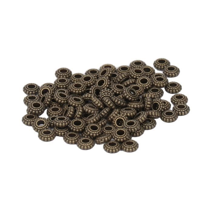 SALALIS Perles De Bijoux Perles D'espacement 5mm/6mm, Fabrication De