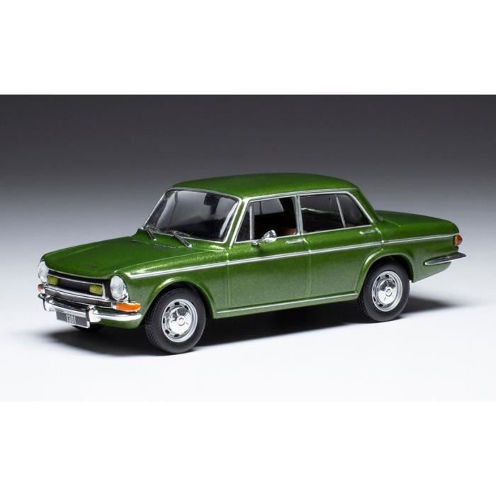 Modèle Réduit Herpa 1/87 - Simca 1301 Special Vert/Noir - Réf. 430746-003 - Neuf