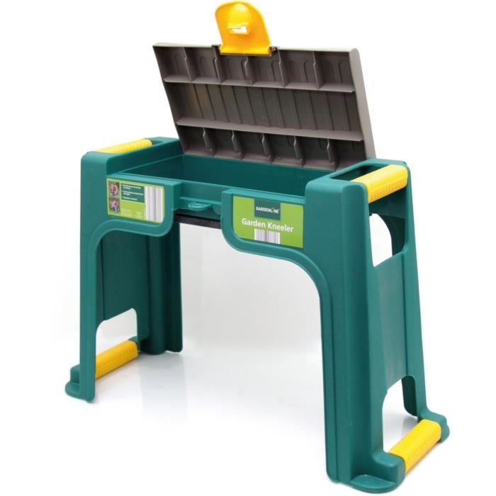Tabouret de jardinage Banc de jardinage Repose genoux de jardin Siège pliable Tube en acier,HCGB-01 