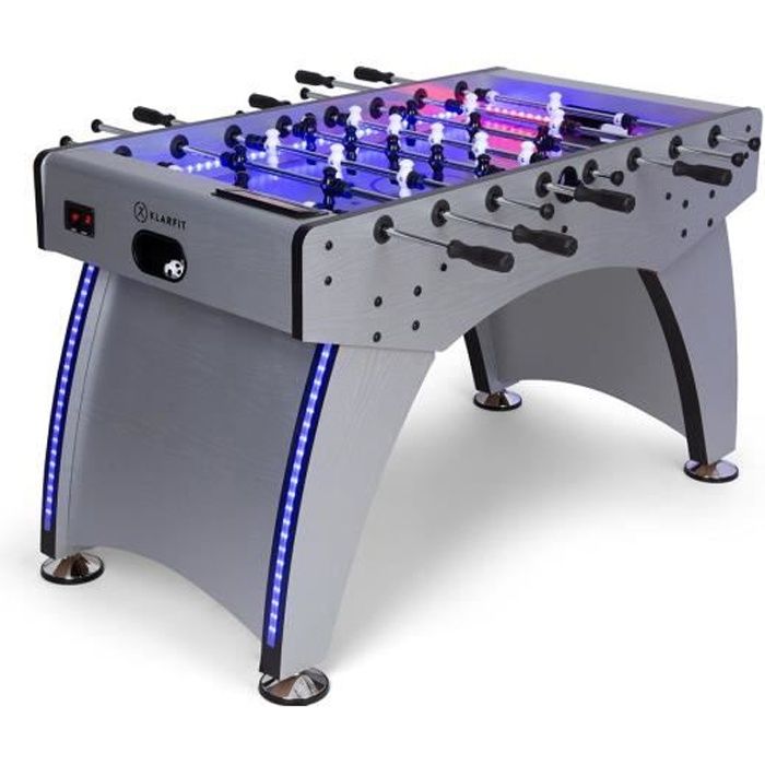 Klarfit Arrowhead Babyfoot 117 cm x 68 cm Eclairage LED