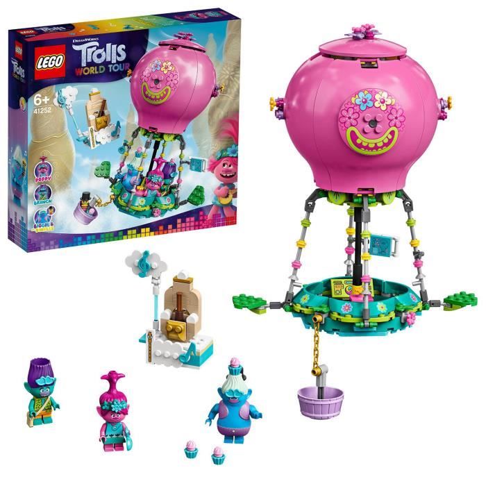 LEGO® Trolls™ 41252 - Les aventures en montgolfière de Poppy