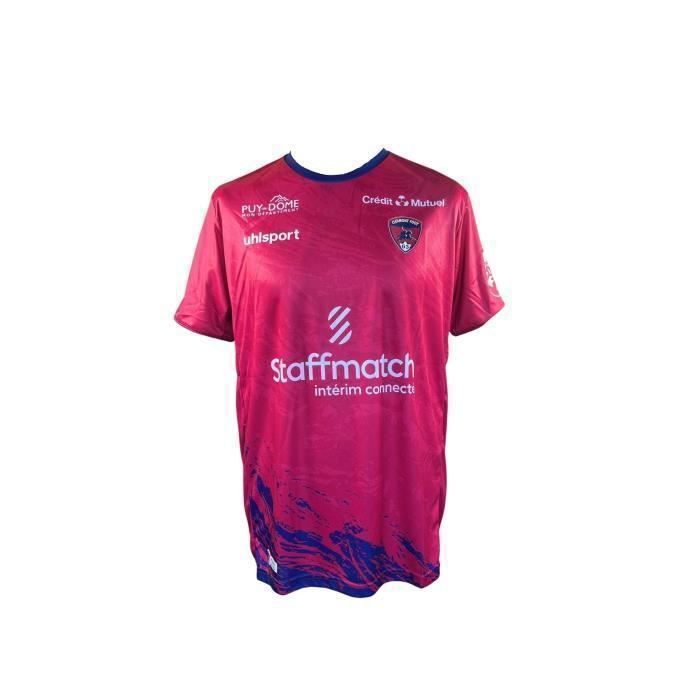 Maillot Domicile Clermont Foot 63 2023 24 red M Cdiscount Sport