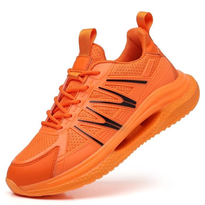 Basket orange homme hotsell
