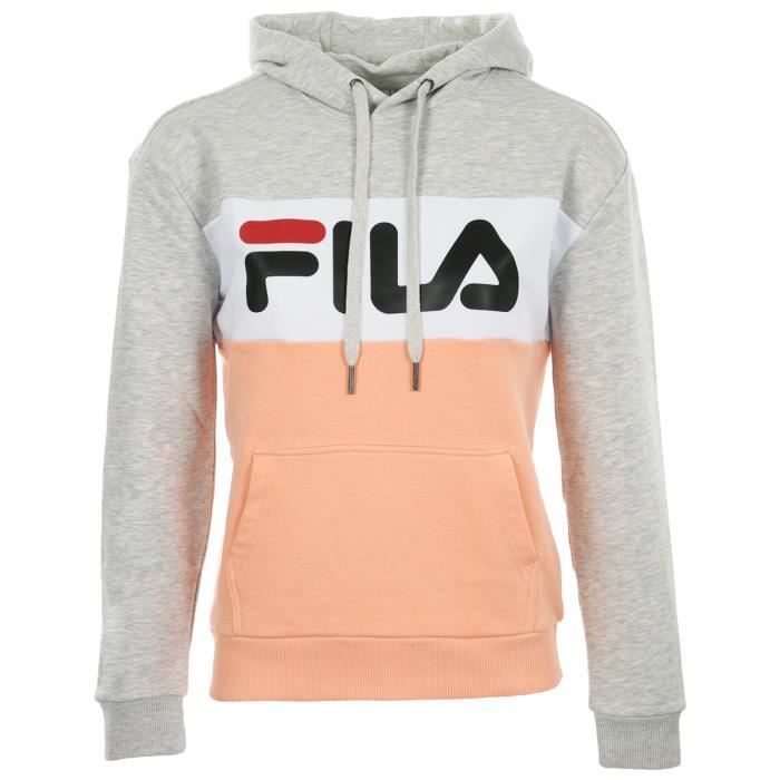 sweat fila homme orange