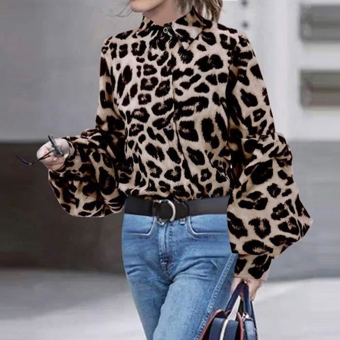 chemise leopard