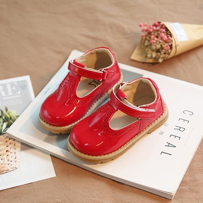 Chaussure rouge bebe sales