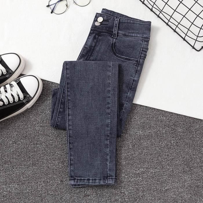 Jeans longs femmes - taille haute en - FR27COP