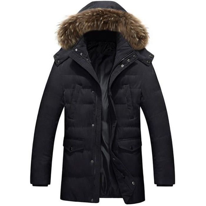 doudoune fourrure de marque