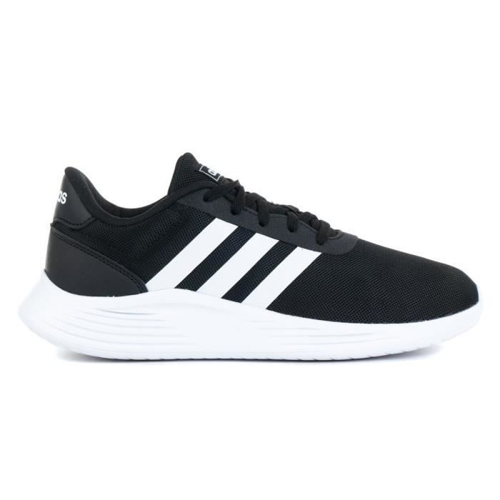 Adidas Baskets Lite Racer 20 K - ADIDAS - Mixte/Enfant - Plat - Lacets - Synthétique - Noir - Enfant