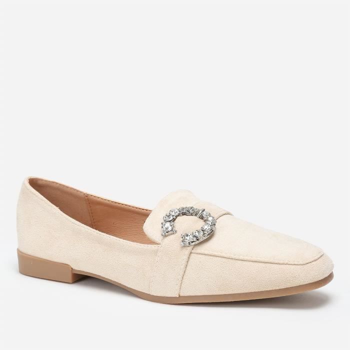 Mocassin suedine femme sales
