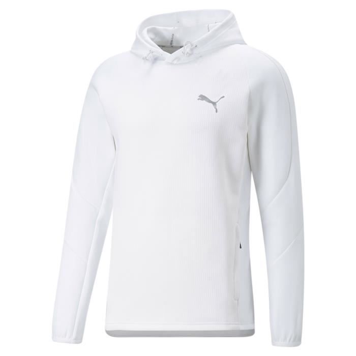 Sweatshirt à capuche Puma Evostripe - blanc - S