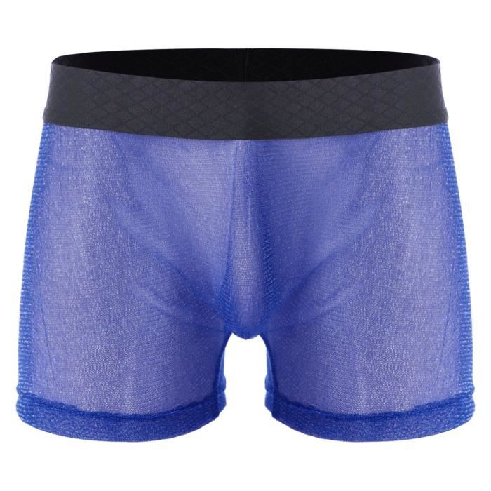 Sous vetement shop transparent homme