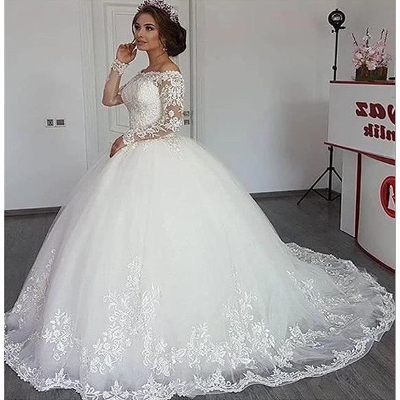 SHEIN LUNE Robe De Mariée Sirène Élégante Et Décontractée Pour Femme
