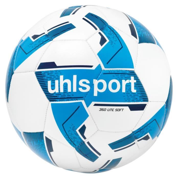 Ballon enfant Uhlsport Lite Soft 350 - blanc/cyan/bleu marine - Taille 5