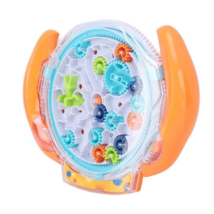 Cube Magique Labyrinthe 3D Transparent - Puzzle de Vitesse - Jouets