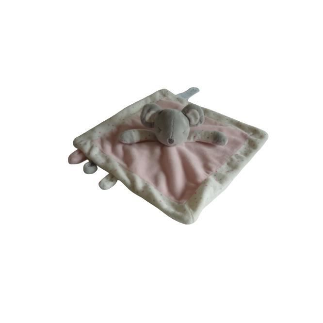Doudou souris plat comme neuf Obaibi