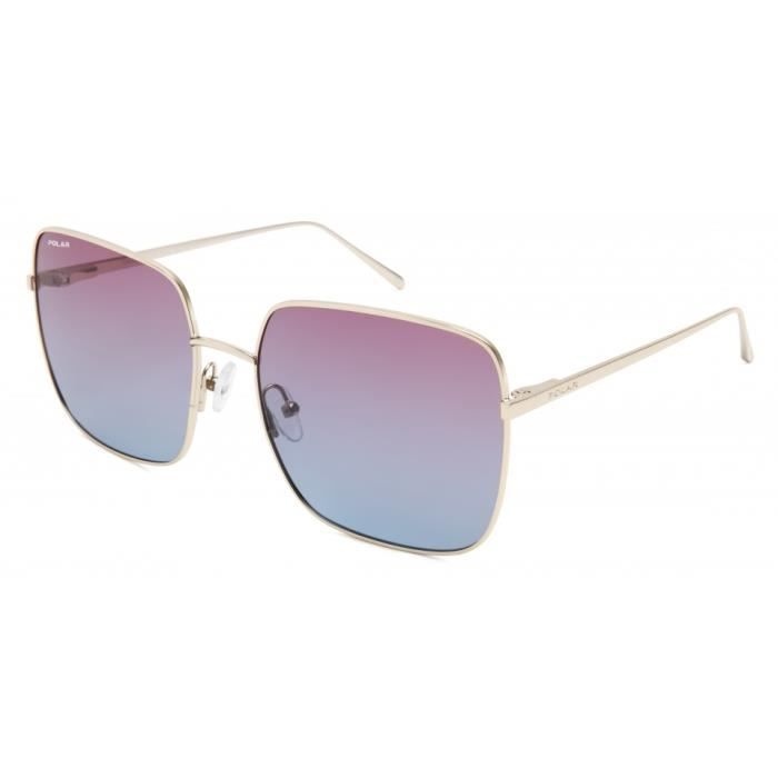 Polar lunettes de soleil Bloom dames polarisees or avec lentille bleu rose PBLO0102 P Dore Achat Vente lunettes de soleil Femme Adulte Cdiscount