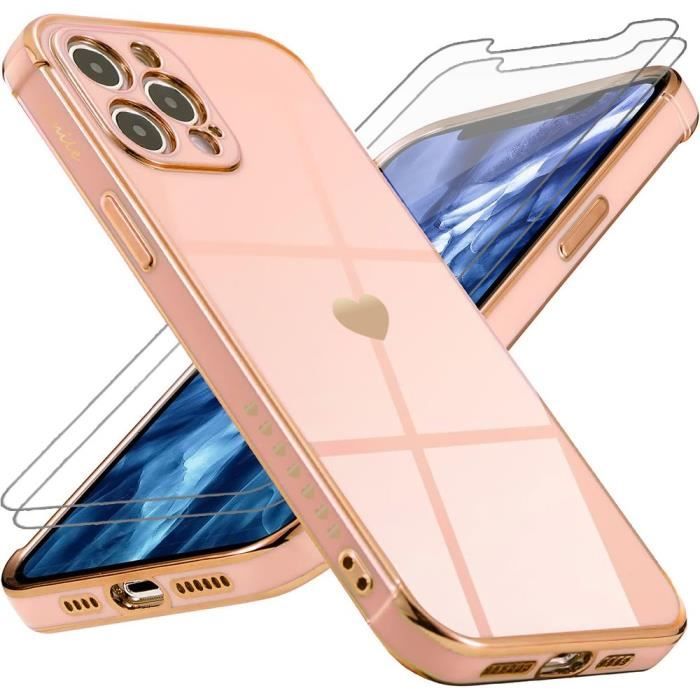 IPhone 11 Pro Max Coque Bling Gliter Paillette Brillant Luxe Strass Coque Etui Avec 360 Rotation