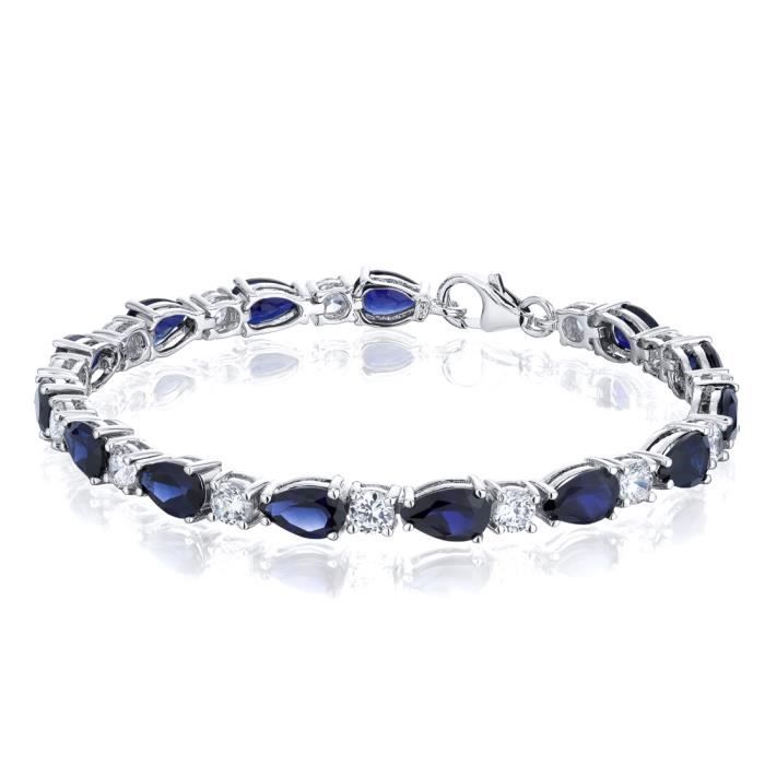 bracelet argent femme saphir bracelet argent femme saphir