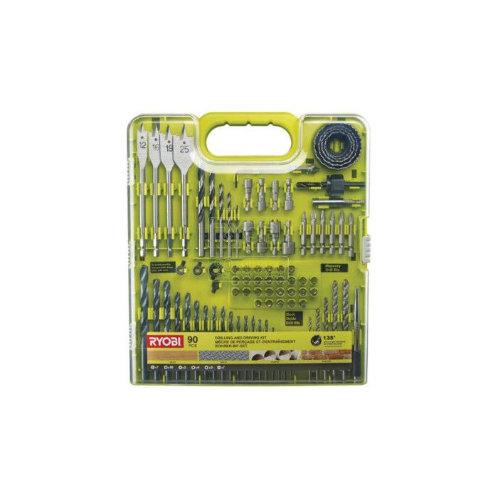 RYOBI Coffret 90 accessoires perceuse - vue 2