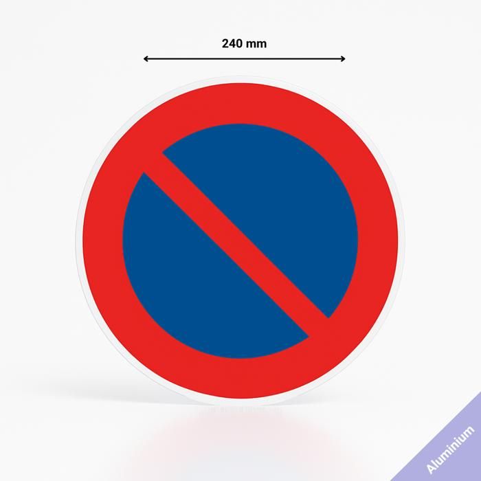Parking interdit aux camping-car - Signalétique