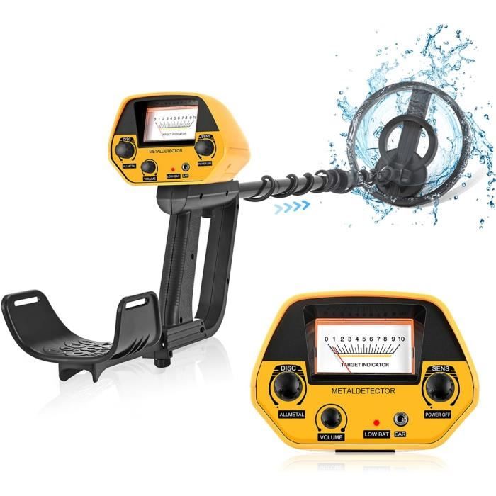 Détecteur De Métaux Pour Enfants - Télescopique 61 à 86 Cm, écran LCD Amusant, Recharge USB-C, Léger (510g), étanche, Idéal Pour Chasse Au Trésor En Extérieur - 12