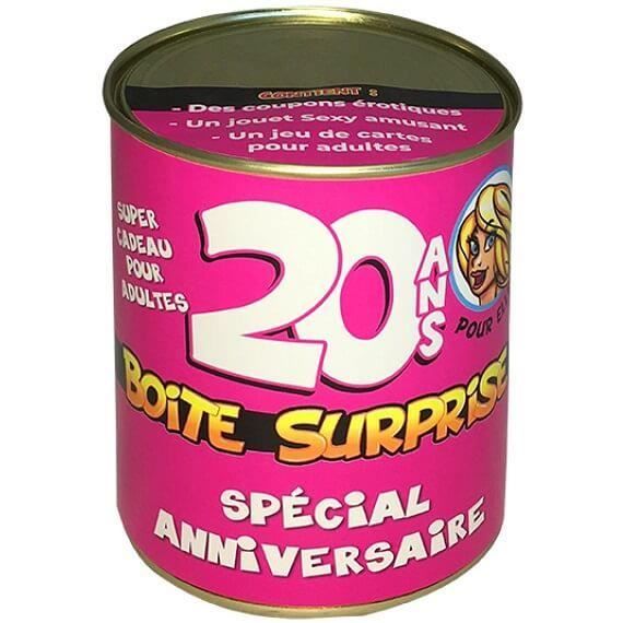 Boite Cadeau Surprise Anniversaire ans Femme X1 Ref Btf Achat Vente Boite Cadeau Surprise Anniv Cdiscount