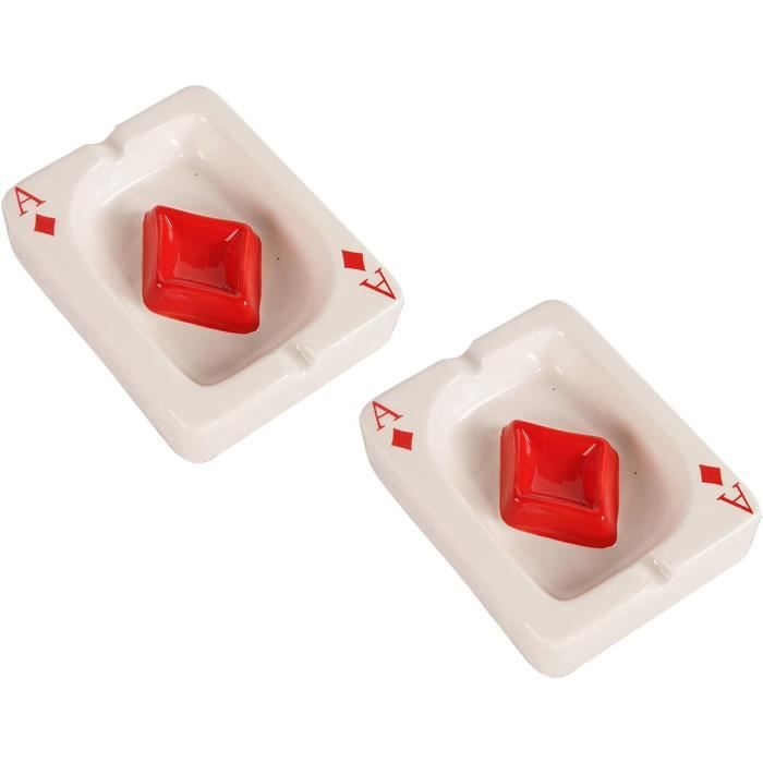 Cendrier Table Rabattable Laiton Argent - Design Ancre Maritime - Diamètre 10cm