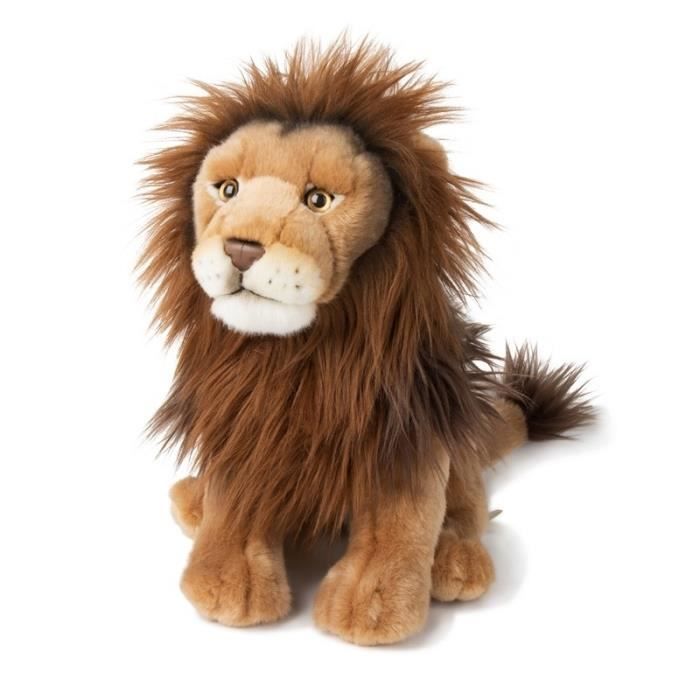Peluche Lion Sweety Chou – 22 Cm, Marron, Ultra Douce – Histoire D’Ours – Livrée En Boîte Cadeau