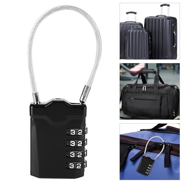 XCSOURCE® 2PCS TSA Cadenas avec code Cadenas à combinaison pour valise sac  bagage HS206