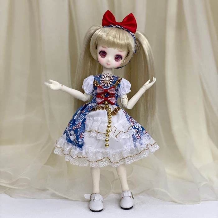 Poupée articulée BJD 1/6 de 30 cm avec vêtements pour filles Poupée articulée BJD 1/6 de 30 cm avec vêtements pour filles
