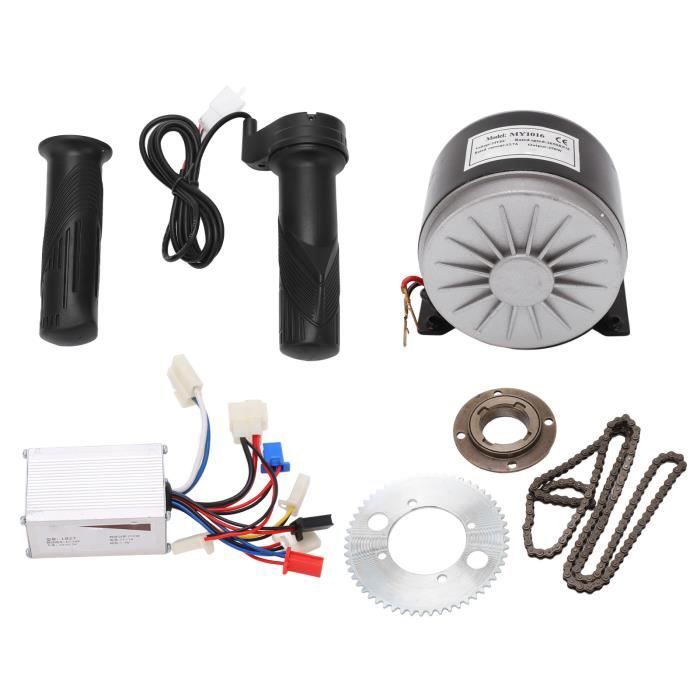 Kit De Moteur De Vélo Électrique 120W Avec 3 Fils En Alliage D Aluminium 250w Contr Leur Bross Pour Moto 12v