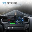 GEARELEC Autoradio 7 Pouces Collapsible L'Écran Tactile 1Din Android 10.0 avec /GPS Navigation/Bluetooth/WIFI/FM-1