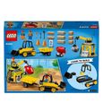 LEGO® City 60252 Le chantier de démolition, Jouet Véhicule de Chantier avec Bulldozer Pelleteuse pour Enfants de 4 et +-1