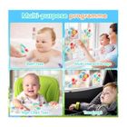 3 Jouets Bain Bébé Ventouse Rotative – Coccinelle, Abeille, Papillon | Spinner Colorés, Ventouses Puissantes, Cadeau Éveil Tout-Petit