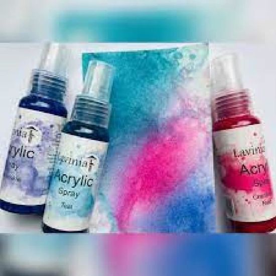 Spray acrylique Acrylic Spray de chez Lavinia Stamps Nuancier