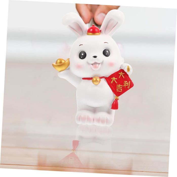Tirelire céramique souvenir Tirelire fait main en forme de lapin Déco