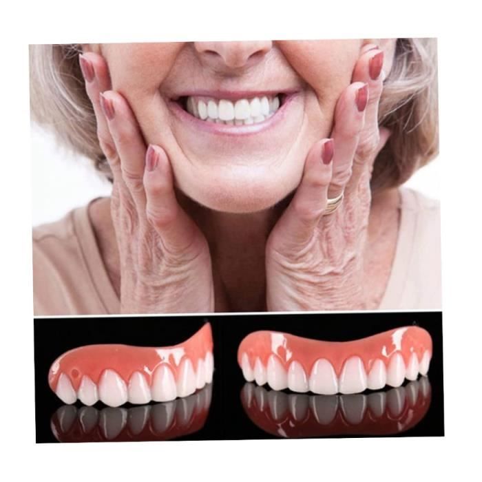 Fausses Dents En Silicone Pour Un Sourire Parfait Couvertures De Dents