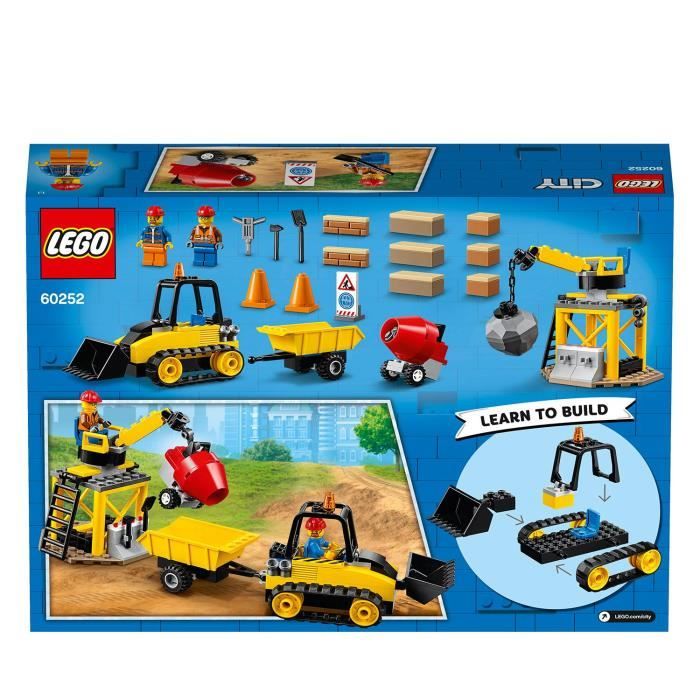 LEGO Technic Le Bulldozer, Jouet de Construction pour Enfants