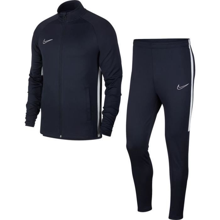 Chandal Nike Dry Academy Marino Blanco Adulto Marino Cdiscount Sport