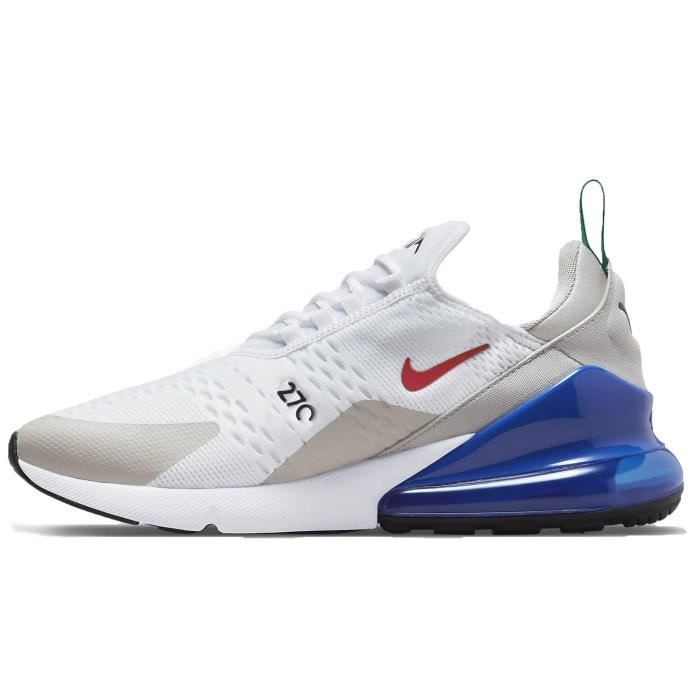Chaussures pour Homme Nike Air Max 270 Blanc Lacets Synthetique Blanc Cdiscount Chaussures