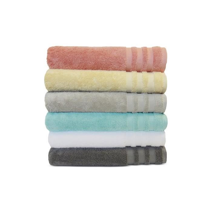 6 Serviettes De Toilette En Coton égyptien 800 G/m² – Qualité Hôtel, Ultra-douces Et Absorbantes (blanc, 30x30 Cm)